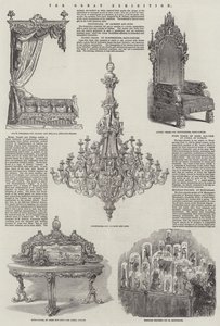 La Grande Exposition (gravure) - English School
