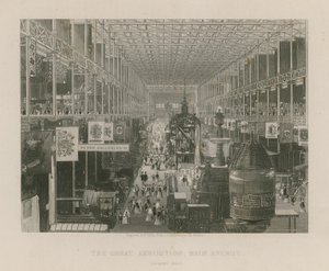 La Grande Exposition, avenue principale, regardant vers l