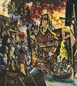 Le grand incendie de Londres