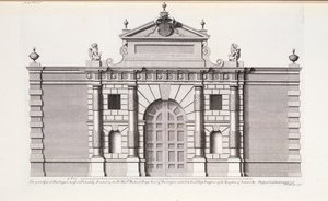 La Grande Porte à Burlington House, Piccadilly, de 