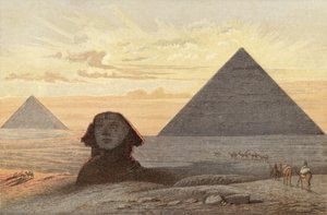 Le Grand Sphinx et les Pyramides de Gizeh
