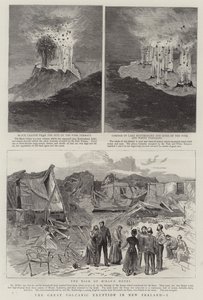 La grande éruption volcanique en Nouvelle-Zélande, I - English School