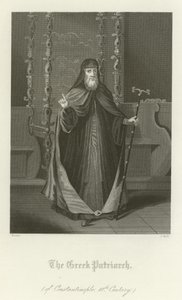 Le Patriarche grec de Constantinople, 18ème siècle - English School