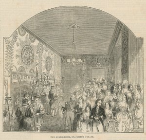 La salle de garde au palais de St James - English School