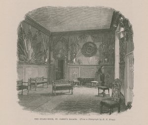 La salle de garde au palais de St James