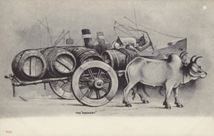 Le "Hackery" (lithographie) - English School