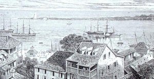 Le port de Nassau, de 