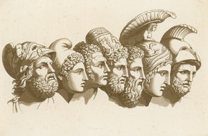 Les héros de la guerre de Troie - English School
