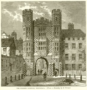 La porte Holbein, Whitehall - English School