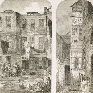 Les Maisons des Pauvres de Londres, de 