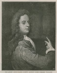 Le très honorable Joseph Addison - English School