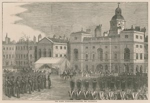 Les Horse Guards : Organisation de la procession - English School