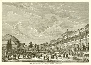 Les jardins horticoles, South Kensington - English School