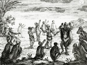 Les Hottentots adorent la Lune, illustration de 