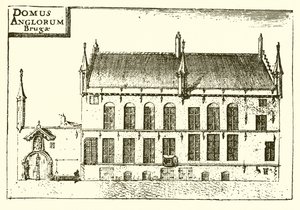 La maison à Bruges occupée par Caxton - English School