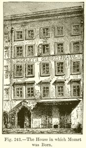 La maison où Mozart est né