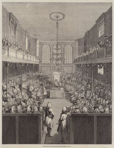 La Chambre des communes en session 1741-2 - English School