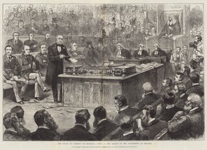 La Chambre des communes le jeudi 8 avril, le débat sur le gouvernement de l