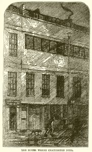 La maison où Chatterton est mort