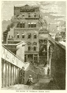 Les Maisons sur Waterloo Bridge Road - English School