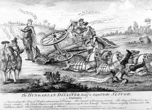 Le Désastre Hongrois, suite de la Bourbier, 1757