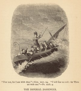 Le passager impérial (gravure) - English School