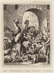 Le Seigneur incrédule piétiné à mort - English School