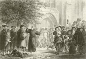 Les indulgences, ou les quatre-vingt-quinze thèses - English School