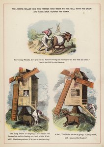 Le meunier farceur et le fermier - English School