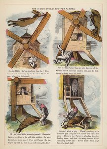 Le meunier farceur et le fermier - English School