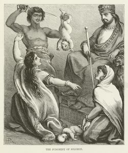 Le Jugement de Salomon - English School