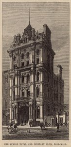The Junior Naval and Military Club, Pall Mall - English School