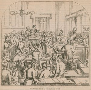 La salle de justice au Mansion House - English School