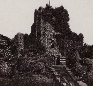 Le Donjon, Château de Cardiff - English School