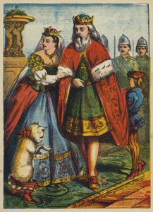 Le Roi et la Princesse rendent visite au Marquis - English School
