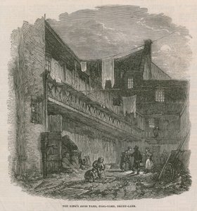La cour des Rois, cour de charbon, Drury Lane - English School