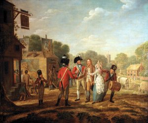 La solde du roi, vers 1770 - English School