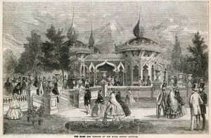 Le Kiosque et la Terrasse aux Royal Surrey Gardens - English School