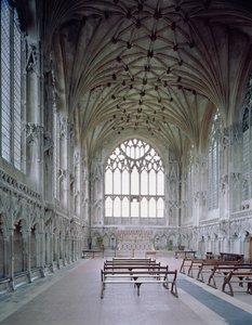 La chapelle de la Dame, construite en 1321-53 - English School