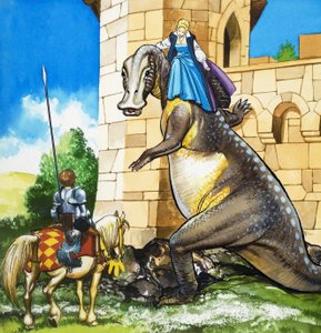 La dame et le dragon