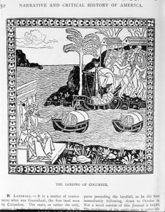 Le Débarquement de Colomb, du Vol II de 
