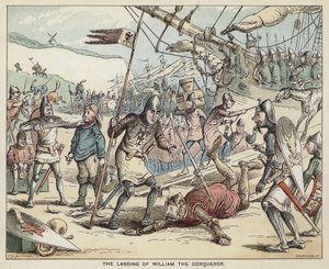 Le débarquement de Guillaume le Conquérant - English School