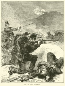 La dernière sortie de Paris, janvier 1871 - English School