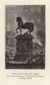 Le dernier du vieux cheval - English School