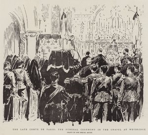 Feu Comte de Paris, la cérémonie funéraire dans la chapelle de Weybridge - English School