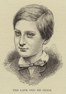 Feu le duc de Guise - English School