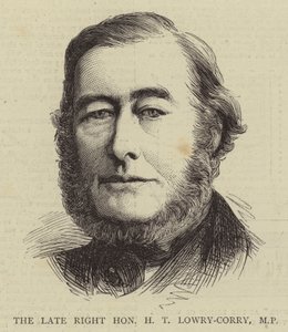 Le défunt très honorable H T Lowry-Corry, député - English School
