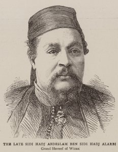 Feu Sidi Hadj Abdeslam Ben Sidi Hadj Alarbi (gravure) - English School