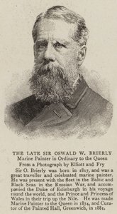 Feu Sir Oswald W Brierly