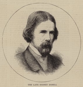 Le défunt Sydney Dobell (gravure)